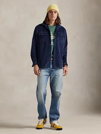 POLO RALPH LAUREN | Cord Overshirt | dunkelblau